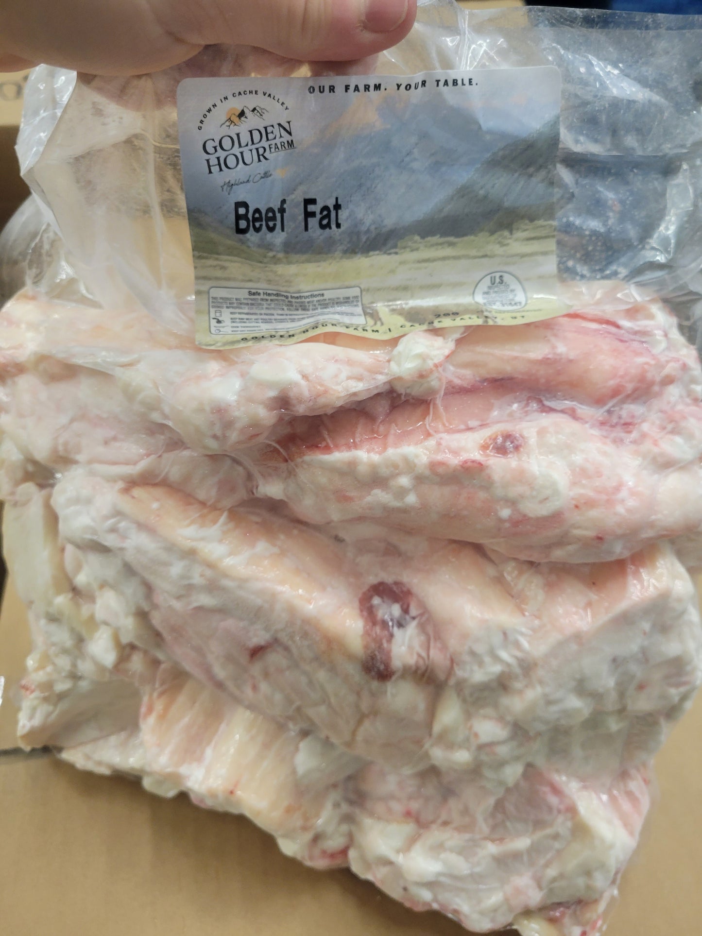 OVERSTOCK Grass Fed Beef Fat
