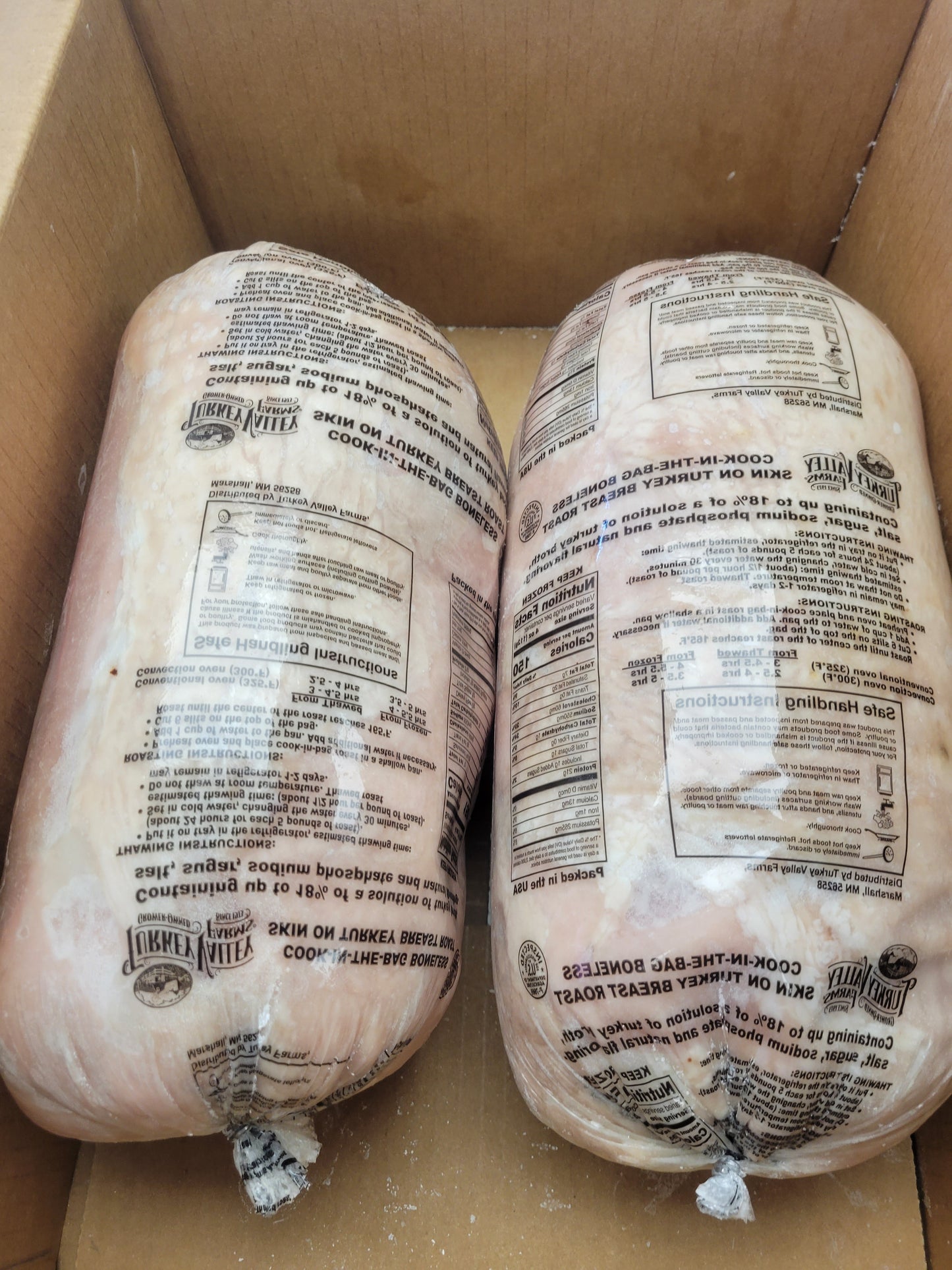 Sweetheart Premier Roast Turkey Breast 2 Pack - 18-23lb Choose your weight