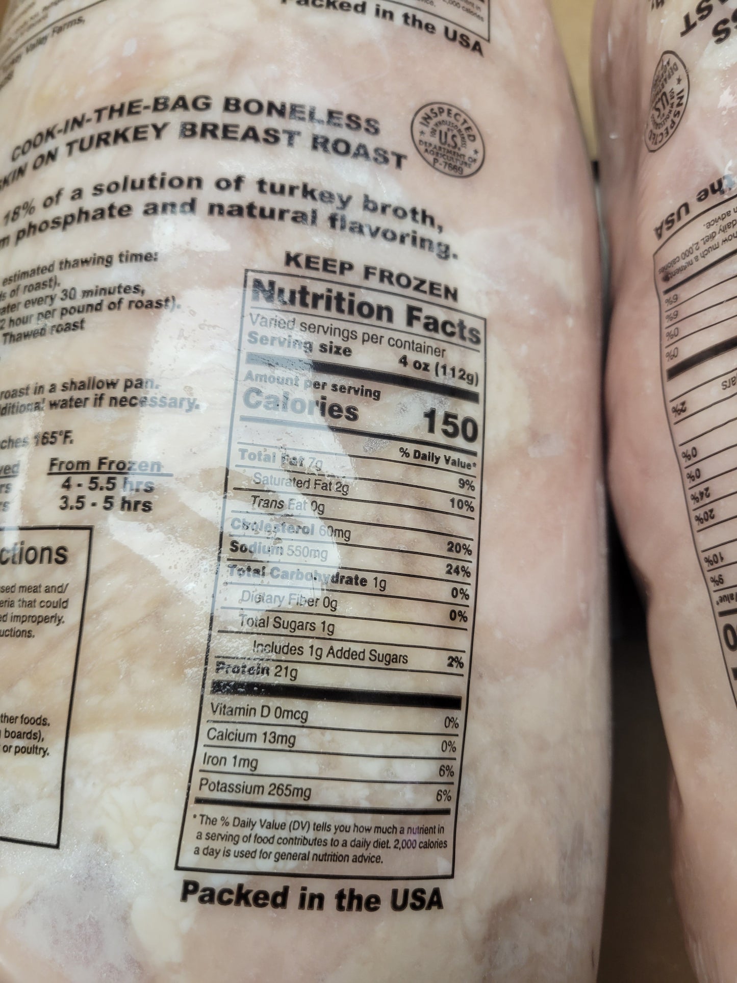 Sweetheart Premier Roast Turkey Breast 2 Pack - 18-23lb Choose your weight