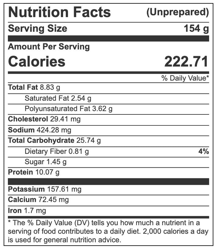72 Ct - Crispitos Fully Cooked Chicken & Cheese Flour Tortilla Roll Ups