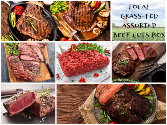 1/8th or 1/16th Grassfed/Finished Beef Share Golden Hour