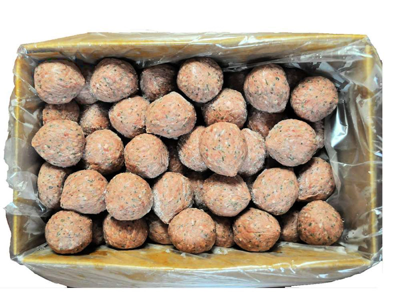 10 lb Case of Mulay's Nana's Italian Meatballs (Clean Heritage Pork, Free From Top 8 Allergens)