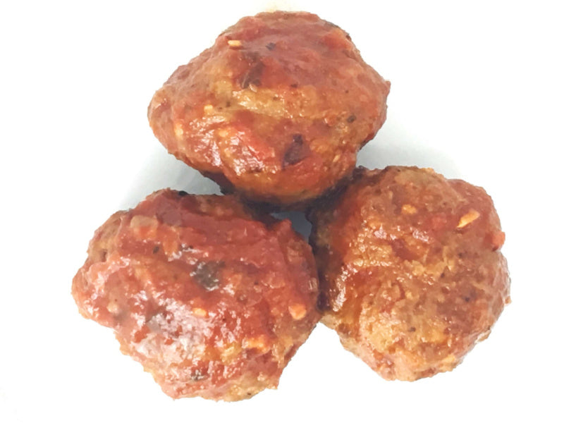 10 lb Case of Mulay's Nana's Italian Meatballs (Clean Heritage Pork, Free From Top 8 Allergens)