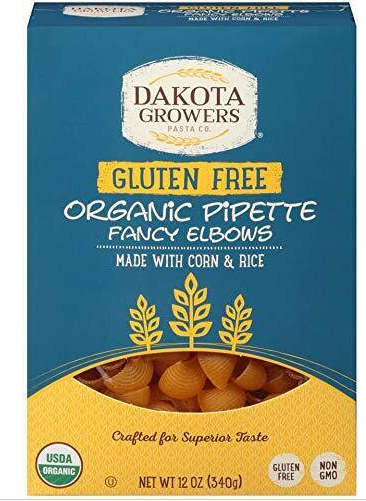 12 Ct.  Gluten Free Organic Variety Pasta Case, 3 Each of Spaghetti, Rotini, Penne, Elbow