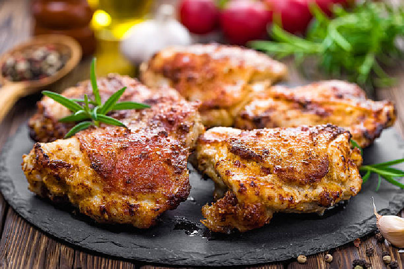 $99 Chicken Thighs: 40 lb Case Farm Fresh Boneless, Skinless Natural