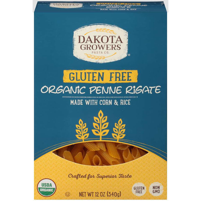 12 Ct.  Gluten Free Organic Variety Pasta Case, 3 Each of Spaghetti, Rotini, Penne, Elbow