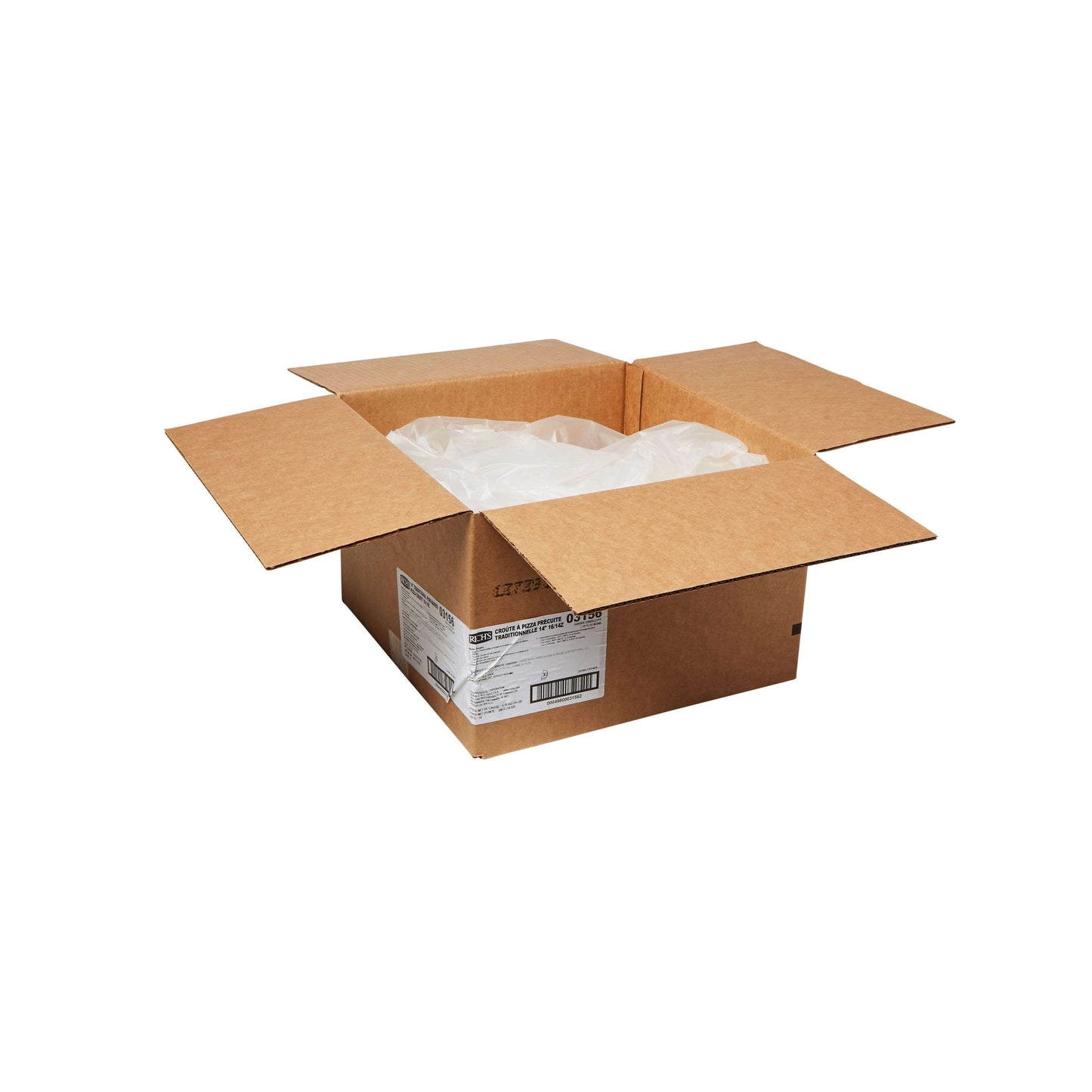 12 ct Case Gluten Free 10" Pizza Crust with Raised Edge