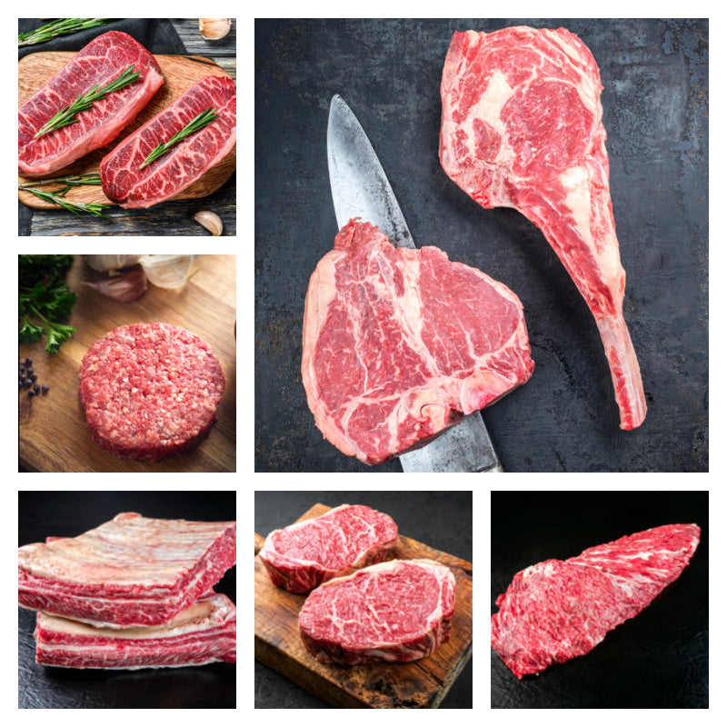 10 lbs. Assorted Wagyu Mixed Box, Local, Pasture Raised